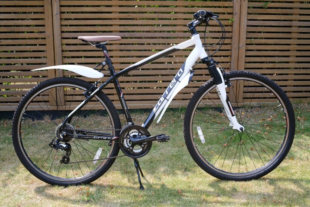 carrera crossfire 1 mens hybrid bike 19 inch